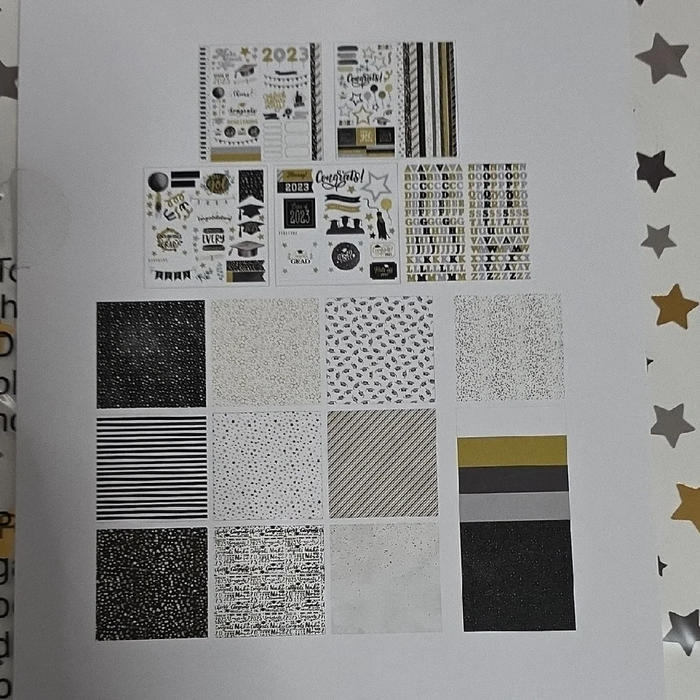 Recollections Starry Celebration Kit with Gold and Silver Accents